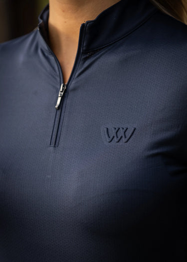 Woof Wear iVent Short Sleeve Shirt | Navy| Online For Equine