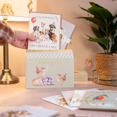 Wrendale Designs Card Organiser Box| Online For Equine