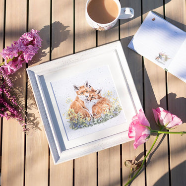 Wrendale Designs Growing Wild Together Card In A White Frame| Online For Equine