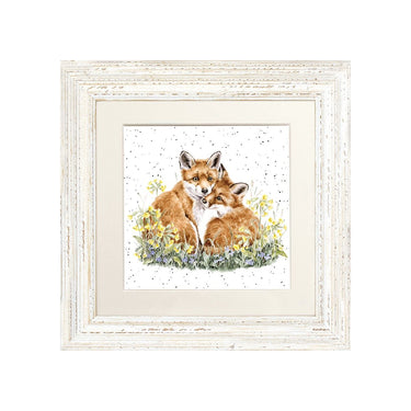 Wrendale Designs Growing Wild Together Card In A White Frame| Online For Equine