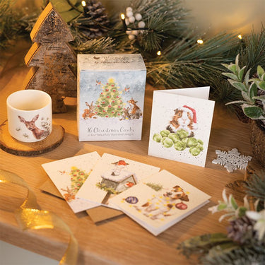 Wrendale Designs Guinea Pig Charity Mini Boxed Cards| Online For Equine