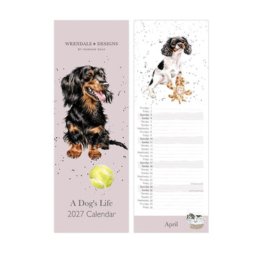Wrendale Designs 'A Dog'S Life' Dog Slim Calendar 2027| Online For Equine