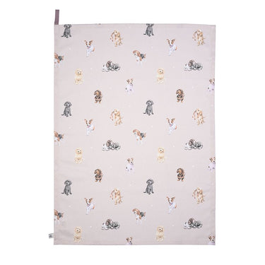 Wrendale Designs 'A Dog'S Life' Dog Tea Towel| Online For Equine