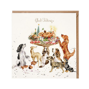 Wrendale Designs 'A Festive Feast' Dog Christmas Card| Online For Equine