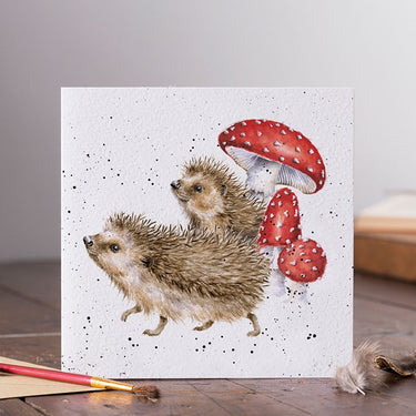 Wrendale Designs 'A Prickly Adventure' Hedgehog Card| Online For Equine