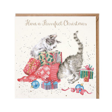 Wrendale Designs 'A Purrrfect Christmas' Cat Christmas Card| Online For Equine