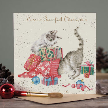 Wrendale Designs 'A Purrrfect Christmas' Cat Christmas Card| Online For Equine