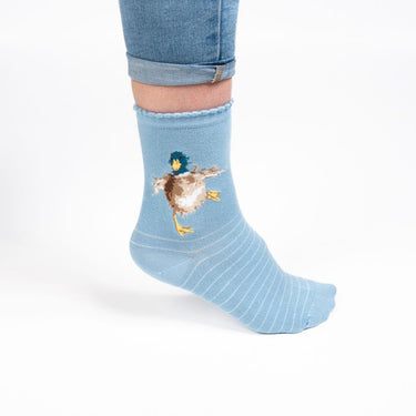 Wrendale Designs 'A Waddle And A Quack' Duck Socks| Online For Equine