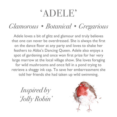 Wrendale Designs 'Adele Junior' Robin Plush Toy| Online For Equine