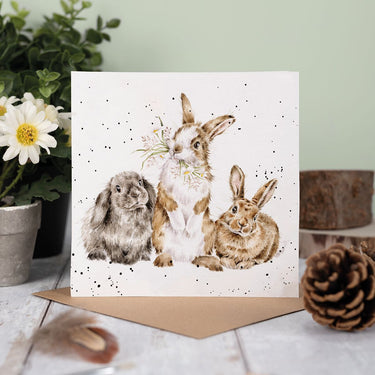 Wrendale Designs 'All Ears' Rabbit Card| Online For Equine