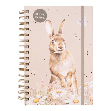 Wrendale Designs 'Among The Daisies' Rabbit Blank Notebook| Online For Equine