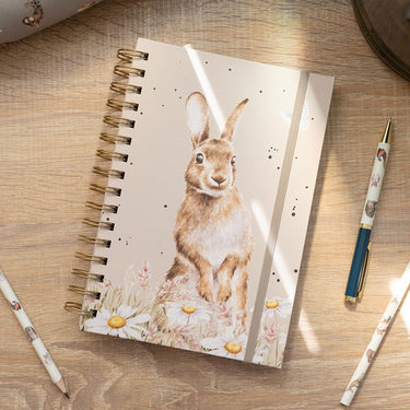 Wrendale Designs 'Among The Daisies' Rabbit Blank Notebook| Online For Equine