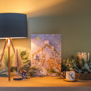 Wrendale Designs 'Away In A Manger' Farmyard Animal Advent Calendar| Online For Equine