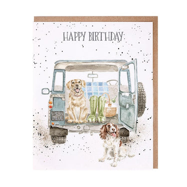 Wrendale Designs 'Barking Birthday' Dog Birthday Card| Online For Equine
