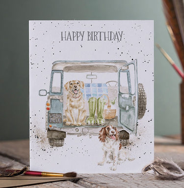 Wrendale Designs 'Barking Birthday' Dog Birthday Card| Online For Equine