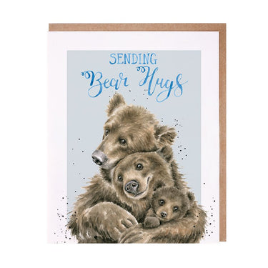 Wrendale Designs 'Bear Hugs' Bear Card| Online For Equine