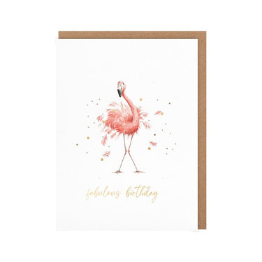 Wrendale Designs 'Birthday Girl' Flamingo Birthday Little Sentiment Card| Online For Equine