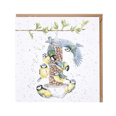 Wrendale Designs 'Bon Appétit!' Blue Tit Card| Online For Equine