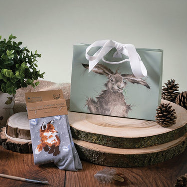 Wrendale Designs 'Born To Be Wild' Fox Socks| Online For Equine