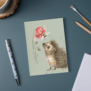 Wrendale Designs 'Busy As A Bee' Hedgehog A6 Notebook| Online For Equine