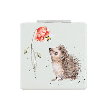 Wrendale Designs 'Busy As A Bee' Hedgehog Compact Mirror| Online For Equine