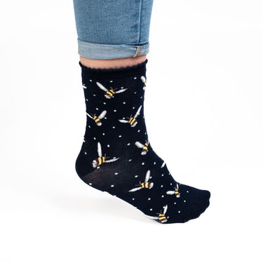 Wrendale Designs 'Busy Bee' Bee Socks| Online For Equine