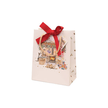 Wrendale Designs 'By The Fireside' Medium Dog And Cat Gift Bag| Online For Equine