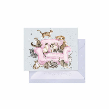 Wrendale Designs 'Cattitude' Cat Mini Card| Online For Equine