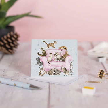 Wrendale Designs 'Cattitude' Cat Mini Card| Online For Equine