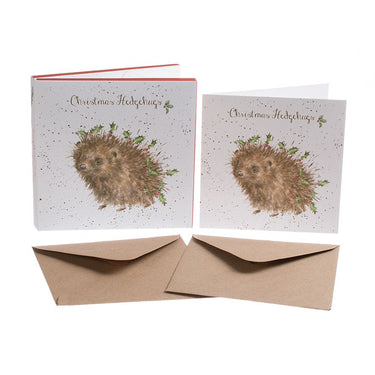 Wrendale Designs 'Christmas Hedgehugs' Hedgehog Christmas Card Box Set| Online For Equine