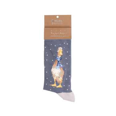 Wrendale Designs 'Christmas Scarves' Duck Men'S Socks| Online For Equine