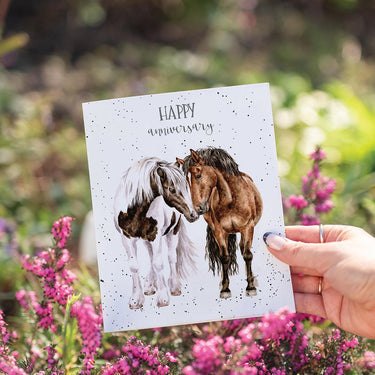 Wrendale Designs 'Close To You' Horse Anniversary Card| Online For Equine