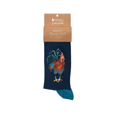 Wrendale Designs 'Colours Of The Rainbow' Cockerel Men'S Socks| Online For Equine