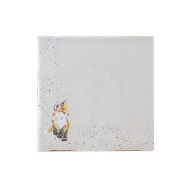 Wrendale Designs 'Contentment' Fox Cocktail Napkins| Online For Equine