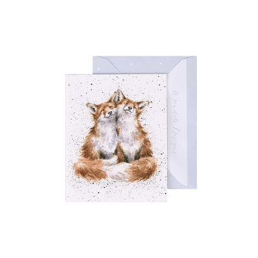 Wrendale Designs 'Contentment' Fox Mini Card| Online For Equine