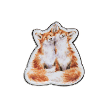 Wrendale Designs 'Contentment' Fox Pin Badge| Online For Equine