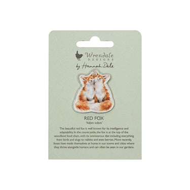 Wrendale Designs 'Contentment' Fox Pin Badge| Online For Equine