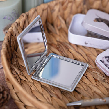 Wrendale Designs 'Daisy Coo' Highland Cow Compact Mirror| Online For Equine