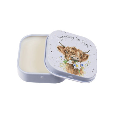 Wrendale Designs 'Daisy Coo' Highland Cow Lip Balm Tin| Online For Equine
