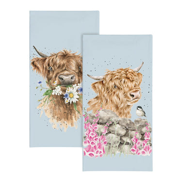 Wrendale Designs 'Daisy Coo' Highland Cow Pocket Tissues| Online For Equine