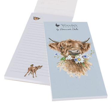 Wrendale Designs 'Daisy Coo' Highland Cow Shopping Pad| Online For Equine