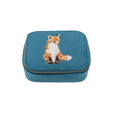 Wrendale Designs 'Daydreamer' Fox Embroidered Accessory Case| Online For Equine