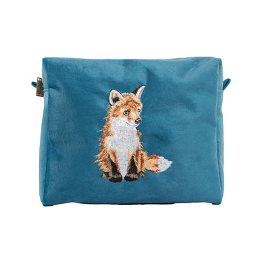 Wrendale Designs 'Daydreamer' Fox Embroidered Cosmetic Bag| Online For Equine