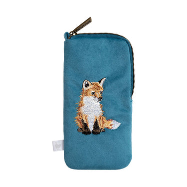 Wrendale Designs 'Daydreamer' Fox Embroidered Glasses Pouch| Online For Equine
