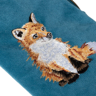Wrendale Designs 'Daydreamer' Fox Embroidered Glasses Pouch| Online For Equine