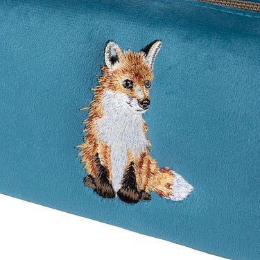 Wrendale Designs 'Daydreamer' Fox Embroidered Make Up Brush Bag| Online For Equine