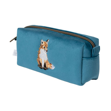 Wrendale Designs 'Daydreamer' Fox Embroidered Make Up Brush Bag| Online For Equine