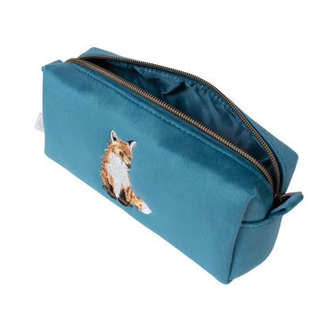 Wrendale Designs 'Daydreamer' Fox Embroidered Make Up Brush Bag| Online For Equine