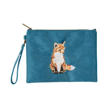 Wrendale Designs 'Daydreamer' Fox Embroidered Pouch| Online For Equine