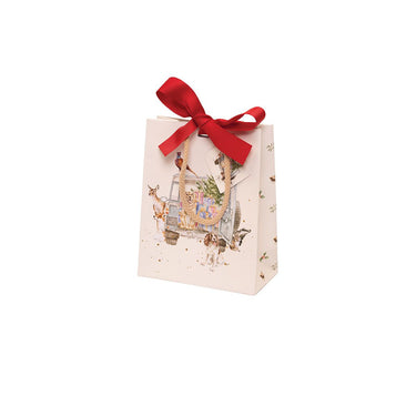 Wrendale Designs 'Driving Home For Christmas' Small Animal Gift Bag| Online For Equine